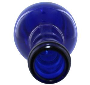 Bouteilles de vin de <span class=keywords><strong>Bordeaux</strong></span> bleu cobalt de 750ml finition en liège à fond plat étui de 12 - Product Image 3
