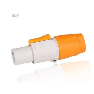 PowerCon Male PVC Connector 16A 250V Industrial <b>Plug</b> <b>Adapter</b> - Product Image 1