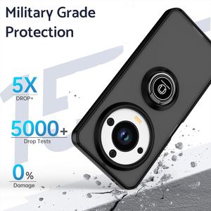 เคสโทรศัพท์มือถือสำหรับ Honor X60/X9c Smart เคสติดรถยนต์มีห่วงแม่เหล็กสัมผัสเรียบเนียนทันสมัย - Product Image 3