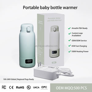 Calentador de Biberones Portátil de Calentamiento Rápido de 500 ml, Calentador de Leche para Bebés, Termo Eléctrico para Leche de Bebé - Product Image 2