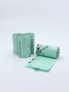 Sacs à déjections canines 100 % compostables certifiés pour la maison, contrôle des odeurs modéré, haute qualité, logo personnalisé garanti, anti-fuite - Product Image 6
