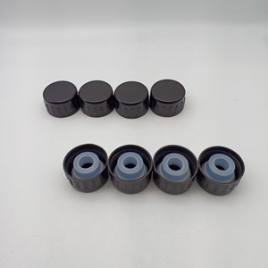 Gran oferta de alta calidad, tapón de rosca redondo de plástico para té de aceite de 30mm para envasar botellas de aceite de oliva con forro de plástico y volquete - Product Image 2