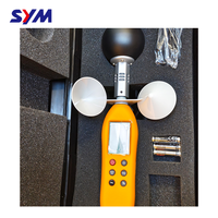 Anémomètre sans fil Scarlet Crane, moniteur portable de température du globe à bulbe humide (WBGT) et de stress thermique (TWL-1S) pour grue à tour