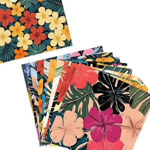 ดอกไม้ฤดูร้อนทำด้วยมือและผลไม้แตงโมบรรจุภัณฑ์กระดาษกาวสองชั้นสำหรับเครื่องใช้บนโต๊ะอาหารงานปาร์ตี้และของตกแต่งสำหรับบรรยากาศงานปาร์ตี้ - Product Image 2