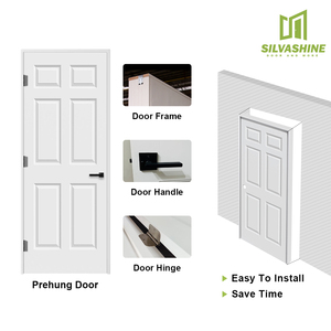 Waterproof Interior Veneered Internal Melamine MDF Custom <strong>Doors</strong> Modern Living <strong>Doors</strong> Office Wooden PVC Hotel <strong>Doors</strong> Latest <strong>Design</strong> - Product Image 6