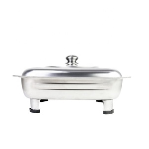 Venta al por mayor, buena calidad, servicio de <span class=keywords><strong>buffet</strong></span>, acero inoxidable, cuadrado, calentador de alimentos, catering, frotamiento de platos - Product Image 1