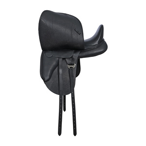 Sillín de sendero ecuestre occidental de grano completo de primera calidad, doma duradera, salto de cuero acolchado B2B, venta al por mayor para montar a caballo - Product Image 3