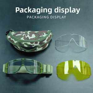Nuovi Occhiali Tecnologici Multi-Scenario con Protezione UV400, Lenti Anti-Appannamento, Cinturino Regolabile e Custodia Mimetica - Product Image 2
