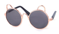 Lunettes de soleil pour animaux de compagnie, aux formes rondes et mignonnes, accessoire de soleil pour chats et chiens, créatif