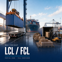 Service de logistique express porte-à-porte LCL, expédition mondiale par avion, mer, rail, camion, fret DDP