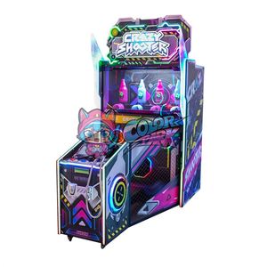 Machine de jeu de tir aux bouteilles à monnayeur pour un joueur, nouvelle conception, colorée, pour parc d'attractions - Product Image 1