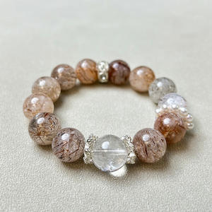 Высококачественный натуральный черный кристалл Super Seven с рутилом, премиум-класса, универсальный, оригинальный, ручной работы, для изготовления украшений, браслетов, DIY - Product Image 4