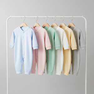 Tutina Morbida in Cotone per Neonati, Abbigliamento Boutique per Bambini e Bambine da 0 a <span class=keywords><strong>3</strong></span> <span class=keywords><strong>Mesi</strong></span> - Product Image 1
