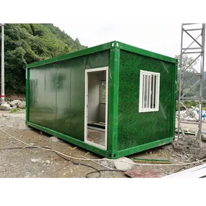 Portable Container Parking Kiosk Modular Container Office 20FT 40FT Detachable Container House Apartment