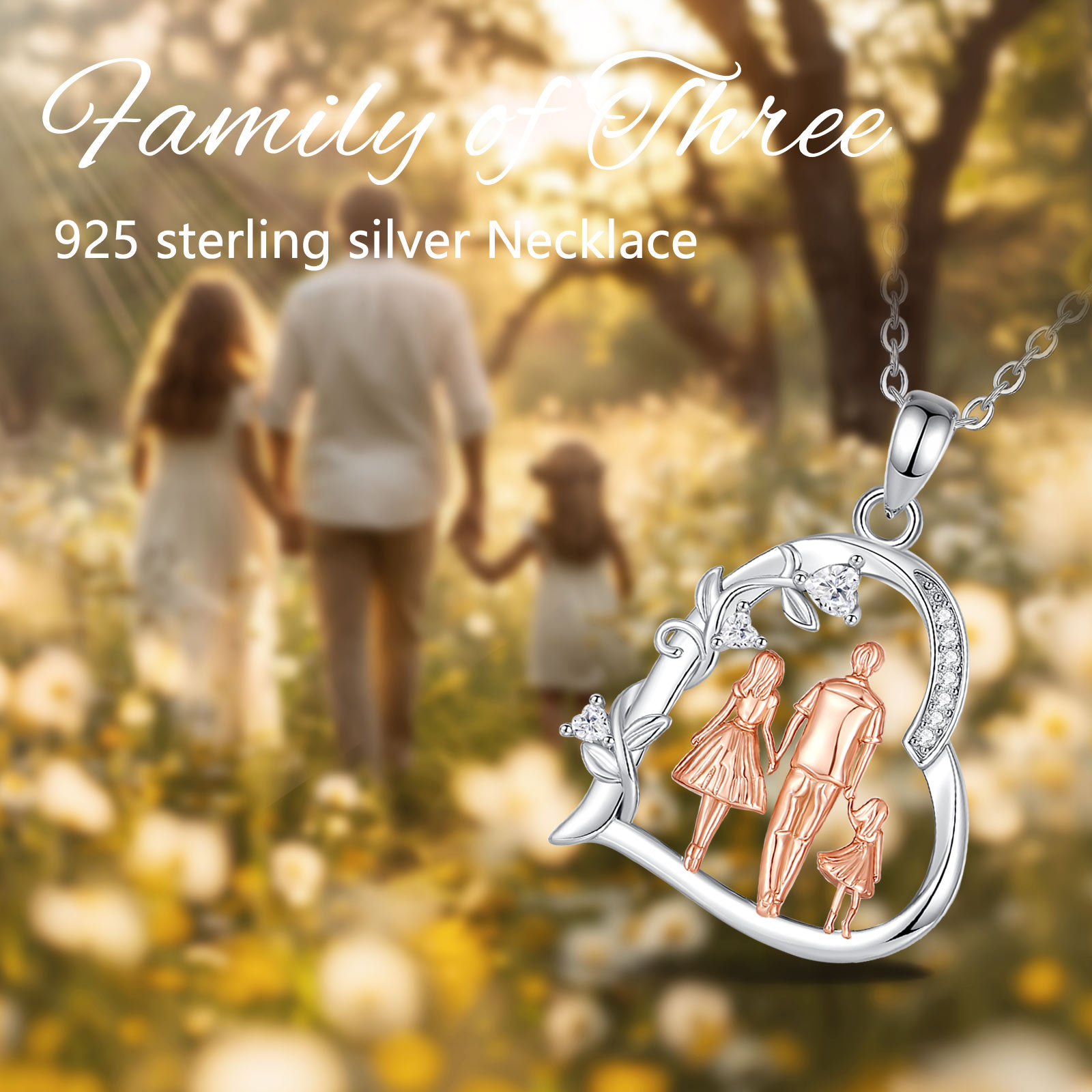 jewellery sterling silver mothers day necklace