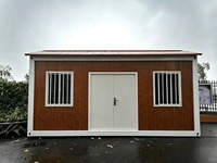 Maison préfabriquée modulaire de 20 pieds, bureau, salon, chambre à coucher, appartement détachable