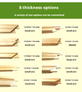 Bán nóng tùy chỉnh rắn khung vải gỗ Kit Poster vải cáng thanh - Product Image 5