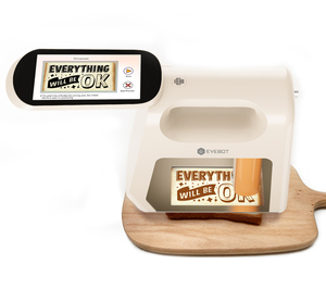 EVEBOT Smart Automatic flatbed Coffee <b>printer</b> Machine Handheld <b>printer</b> with touchscreen 300 Dpi edible ink <b>printer</b> with <b>WIFI</b> - Product Image 3