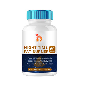 Cápsulas Quemagrasas Nocturnas de Venta al por Mayor de Fábrica, Fórmula Potente para la Pérdida de Peso, Aumenta la Energía, la Vitalidad y el HGH - Product Image 1
