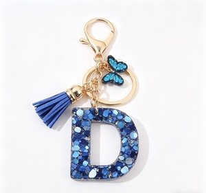 พวงกุญแจเรซิ่นรูปตัวอักษรประดับคริสตัลแบบห้อย ตกแต่งกระเป๋าถือ - Product Image 6