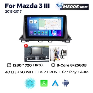 Mekede MS Xe Đài Phát Thanh Máy Nghe Nhạc Hệ Thống Âm Thanh Stereo Cho <span class=keywords><strong>Mazda</strong></span> <span class=keywords><strong>3</strong></span> 2013 2017 Android Màn Hình Cảm Ứng <span class=keywords><strong>Navigation</strong></span> Quạt Làm Mát 1280*720 Độ Phân Giải - Product Image 4