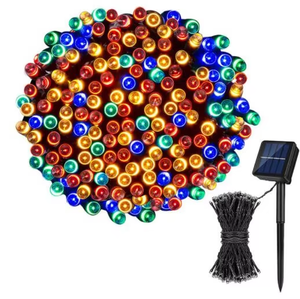7M 50LED IP44 Guirlande Solaire Étanche Lumière LED pour Jardin Arbre Patio Cour Fête De Mariage De Noël Décorations <span class=keywords><strong>Extérieures</strong></span> - Product Image 4