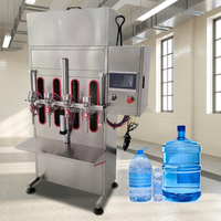 Máquina Llenadora de Botellas de Líquido Semiautomática Comercial para Bebidas, Aceite, Jugo, Agua Potable, Máquina de Envasado