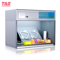 Tilto — boîte à lumière colorée d65, boîte à éclairage à contrôle des couleurs, armoire de collage des couleurs