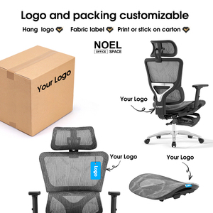Silla de Oficina Ergonómica de Malla con Reposapiés, Muebles de Oficina Modernos y de Lujo, Fabricación Personalizada en China - Product Image 6