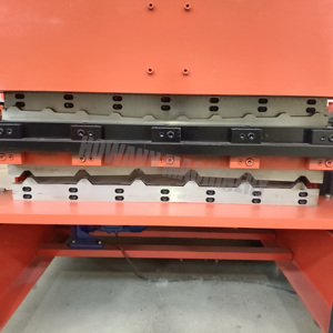 Hot bán hai lớp C8 C10 C21 C25 cuộn hình thành kim loại màu thép tấm lợp Máy làm - Product Image 5