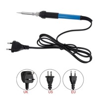 Station de soudage à température réglable 220V ou 110V 60W, fer à souder électrique avec embouts pour la réparation