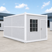 Conteneur pliable modulaire de type Z, préfabriqué, résistant aux tremblements de terre, pour bureau contemporain, magasin, hôtel, école