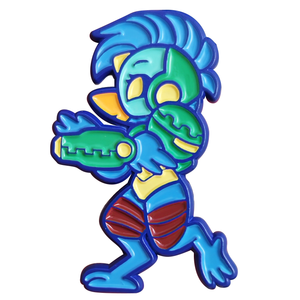 特注ファッション工場サンプルソフトエナメルピンブローチニッケルメッキブルーメタルギフトラペルピンカスタム - Product Image 6