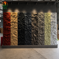 Décoration murale intérieure, panneau mural en polyuréthane imitation pierre, panneau mural en pierre PU, pierre artificielle, panneaux muraux décoratifs extérieurs