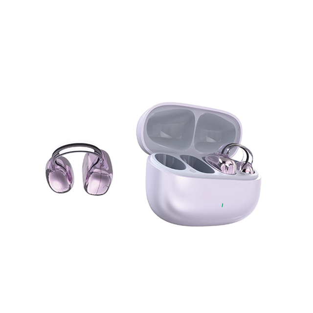 Stylish Wireless Ear Clip Earphones 130H Long Battery Life Fashion Design Pain Free Wear Earbuds with Surround Stereo Sound