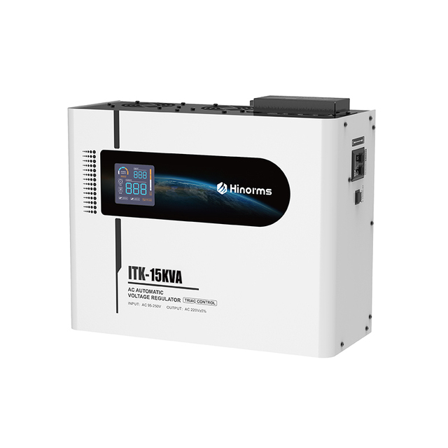 Universal All Scene Single Phase AC Voltage Regulator SVC Stabilizer for Home Commercial Industrial Use with LED Display