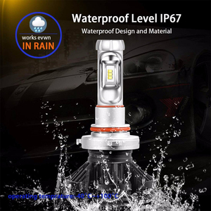 Phares de voiture Led X3, lampes antibrouillard pour automobile, H4, H7, H1, H11, HB3, 3000, 50W, 6500 lm, 8000K, 9005 K, 9006 K, 2 pièces - Product Image 5