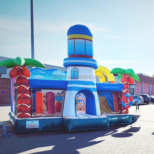 Vente flash : Combo phare gonflable avec toboggan, toboggan gonflable, jouets gonflables, trampoline gonflable - Product Image 4