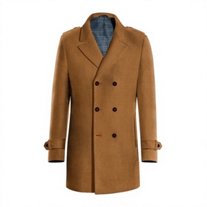 Fashionable 100% High Quality Woven Cotton Plain Dyed Breathable Eco-Friendly Fleece Lining Custom Design Long Winter Solid - Product Image 1