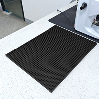 Logo imprimé tapis de barre en caoutchouc souple écologique anti-dérapant Table de cuisine vidange sous-verre étanche maison accessoire personnalisable PVC