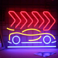 Letrero de Neón LED Personalizado, Letrero Luminoso para Pared de Negocio, Letrero con Retroiluminación Acrílica, Letrero con Logotipo 3D para Tienda