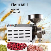 Moulin à farine de blé, de riz, de noix et de cacao électrique, pulvérisateur de poudre de grains secs, machine à broyer les épices et le café