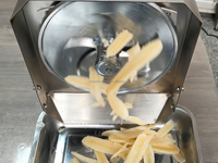 Trancheuse à bananes électrique entièrement automatique pour la fabrication de chips de bananes, machine à couper les chips de plantain, découpe commerciale, transformation alimentaire