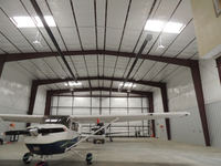 Hangar para Aviones de Gran Tamaño, Estructura de Acero Prefabricada de Tipo Pesado con Servicios de Soldadura y Corte