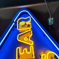 Enseigne au néon en verre vintage, tube au néon LED, décoration de bar en plein air, logo au néon lumineux, signalisation pour les entreprises, pour les bureaux ou les espaces commerciaux