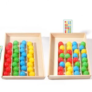 Ensemble d'activités interactives de tri et de reconnaissance des balles pour la maternelle, jouets de voyage pour la maternelle, jouets de correspondance des couleurs pour les tout-petits - Product Image 4