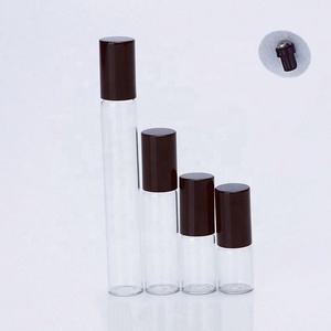 ขวดน้ำหอมขนาดพกพาขนาดเล็ก 1 มล. 2 มล. 3 มล. 5 มล. แบบลูกกลิ้งโลหะ - Product Image 3