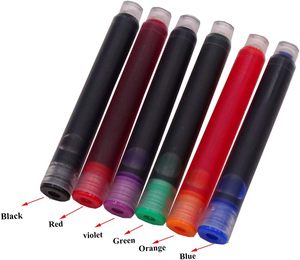 Cartouches d'encre rechargeables standard internationales 12 couleurs, diamètre 2,6 mm, pour stylo-plume - Product Image 3