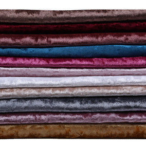 Tissu en fausse fourrure diamantée dorée avec velours extensible <span class=keywords><strong>quatre</strong></span> directions effet fleur de glace pour vêtements, vêtements de nuit et confection de vêtements - Product Image 2