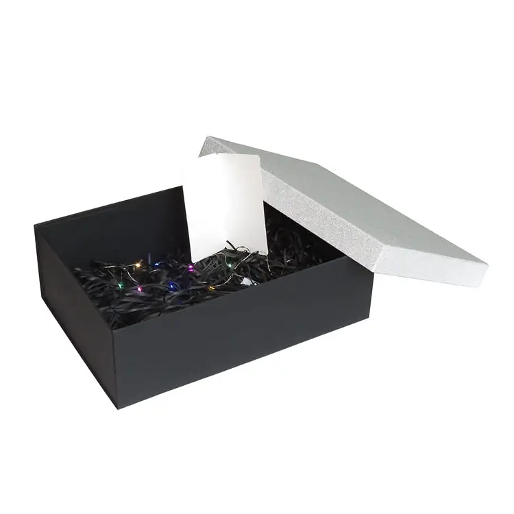 Scatola pieghevole/pieghevole della scatola di cartone dell'arco della scatola di base e del coperchio di progettazione su ordinazione della cina per l'imballaggio del tacco alto/del regalo